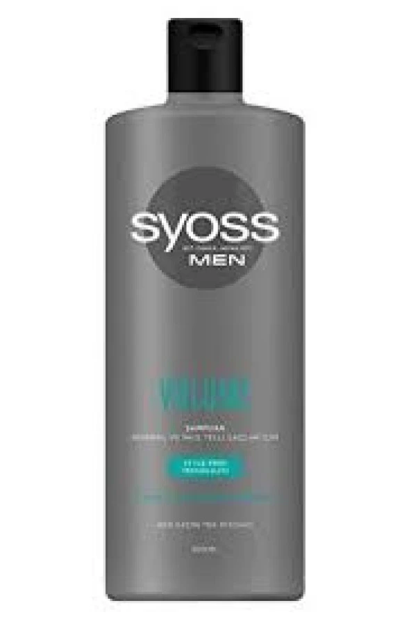 Syoss Men Volume Kalın Ve Gür Görünümlü Saçlar Şampuan 500 ml
