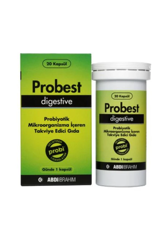 Probest Digestive Probiyotik 20 Kapsül