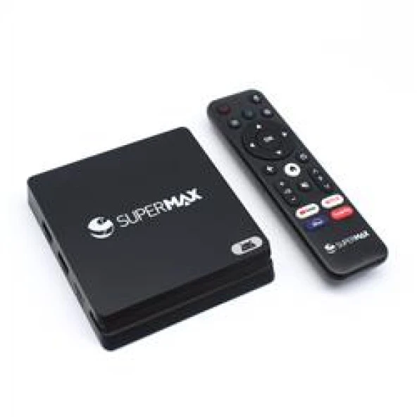 Supermax 6K HDR Android TV Set-Top Box - 4