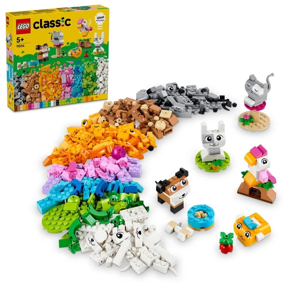 Lego Classic Yaratıcı Evcil Hayvanlar 11034 Lisanslı Ürün