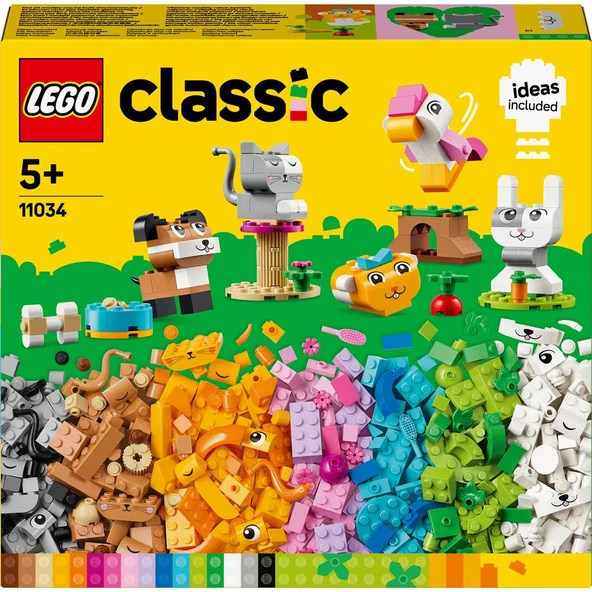 Lego Classic Yaratıcı Evcil Hayvanlar 11034 Lisanslı Ürün - Resim 3