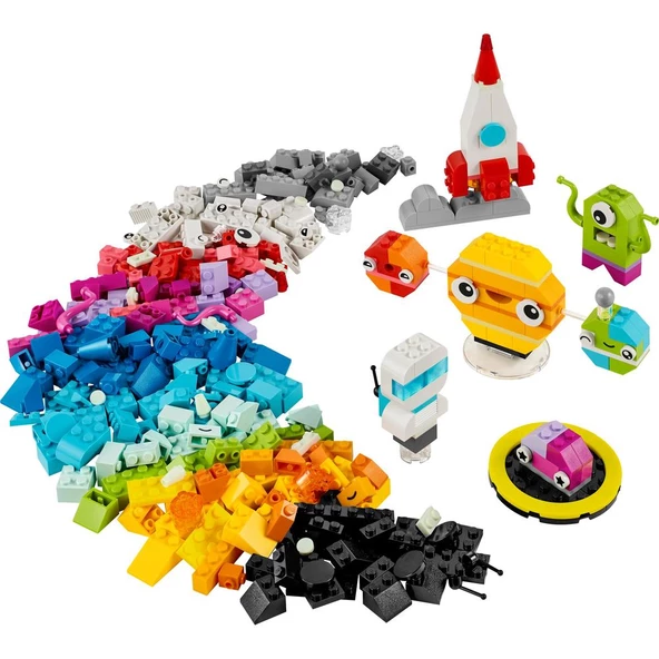 Lego  Classic Yaratıcı Uzay Gezegenleri 11037 Lisanslı Ürün - 2