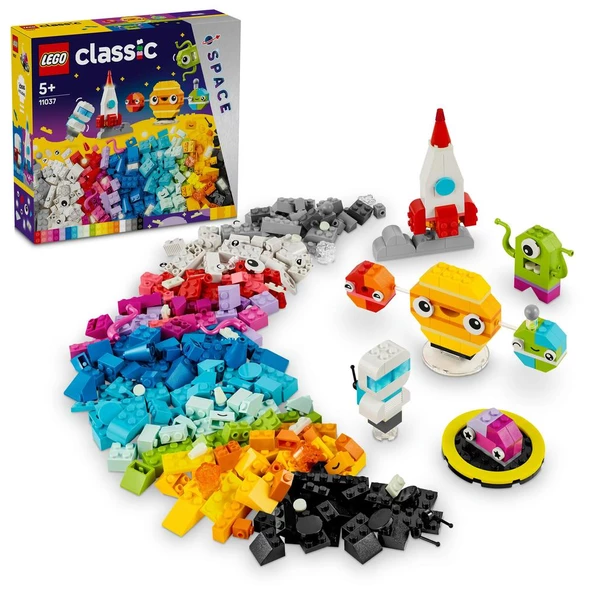 Lego  Classic Yaratıcı Uzay Gezegenleri 11037 Lisanslı Ürün