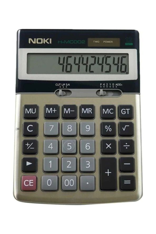 Noki ' Hesap Makinesi 12 Hane Masa Üstü H-mc002 (GÜNEŞ ENERJİLİ)