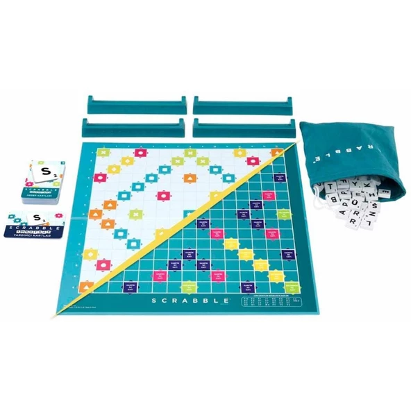 Scrabble 2in1 Türkçe HXV98 Lisanslı Ürün - Resim 2