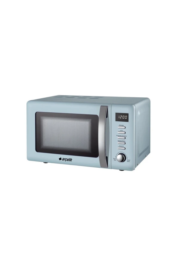 Md 20 M Vintage Mikrodalga Fırın Mavi - 3