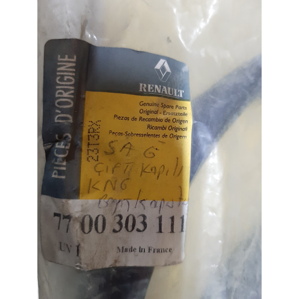 RENAULT KANGO BAGAJ KAPAK CAM FİTİLİ LASTİĞİ SAĞ KAPAK 7700303111-8200921432 ORİNAL PARÇADIR RENAULT MAİS - 9