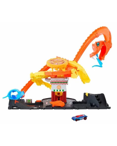 Hot Wheels Pizza Slam Kobra Saldırısı Oyun Seti HTN81 - 2