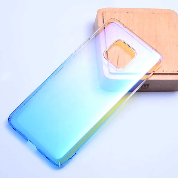 Huawei Mate 20 Pro Kılıf Parlak Renk Geçişli Kılıf ürün görseli 1