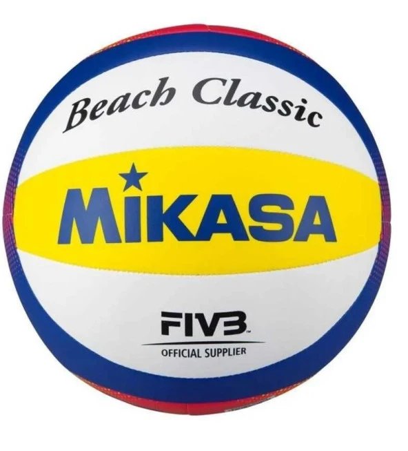 Mikasa Bv552C-WYBR Sent. Deri Plaj Voleybol Topu ürün görseli 1
