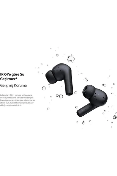 Xiaomi Redmi Buds 4 Active Bluetooth Kulaklık Siyah - 7