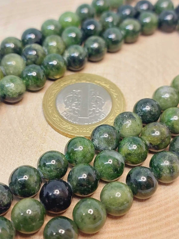 Diopsit Taşı Dizi 8mm (49246) - Resim 2