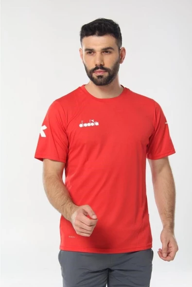Diadora Nacce Erkek Kırmızı T-Shirt - 16TSR05