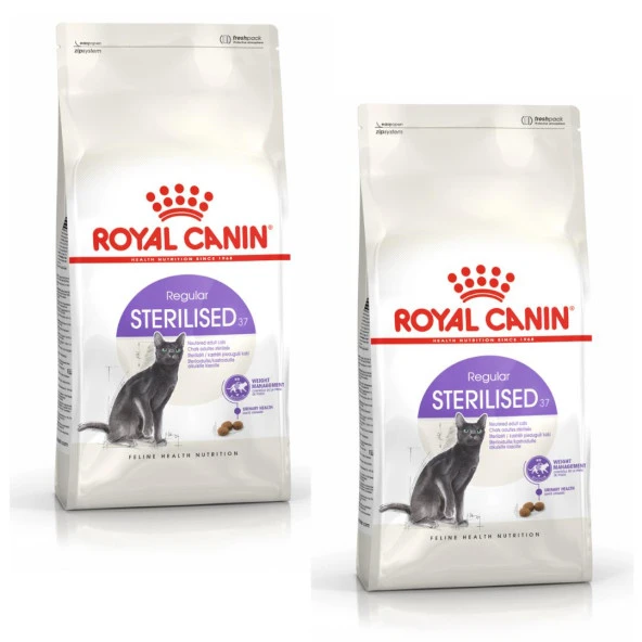 Royal Canin Sterilised 37 Kısırlaştırılmış Kedi Maması 2 X 400 Gr