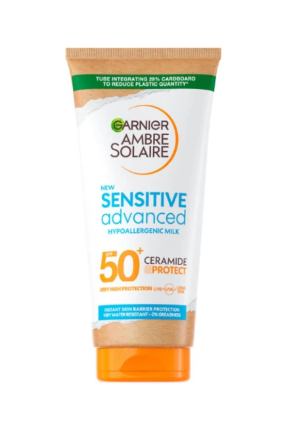 Garnier Ambre Solaire Sensitive Advanced Milk SPF 50+ 175 ml