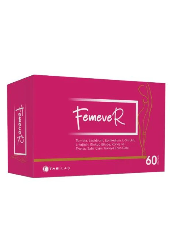 Tab İlaç Femever 60 Kapsül ürün görseli