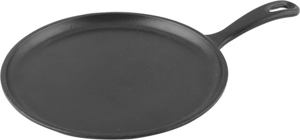 Lava Krep Pizza Pancake Tavası Yuvarlak Metal Saplı Çap 26 Cm