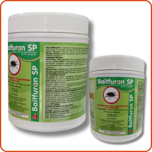 Baitfuran SP Suda Çözülebilen Granül Karasinek İlacı | 500 Gram - Resim 4