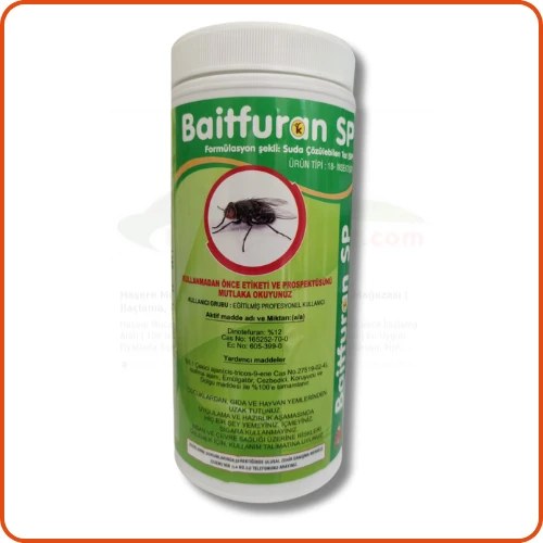 Baitfuran SP Suda Çözülebilen Granül Karasinek İlacı | 1 Kg ürün görseli 1