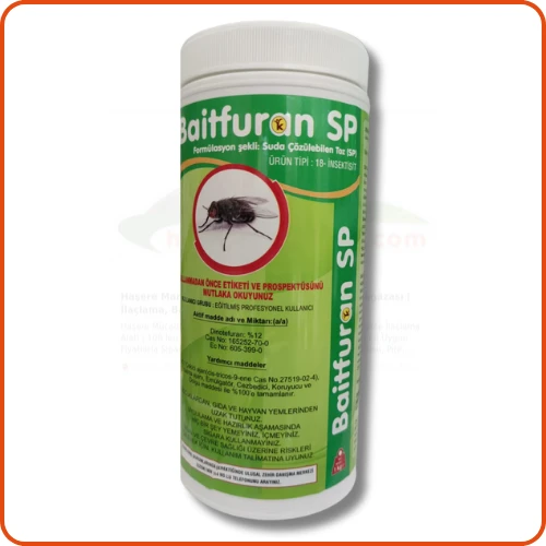 Baitfuran SP Suda Çözülebilen Granül Karasinek İlacı | 1 Kg - Resim 3