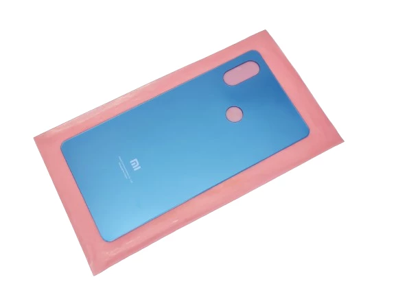 Xiaomi Mi 8SE Arka Kapak Batarya Pil Kapağı (Cam) MAVİ ürün görseli