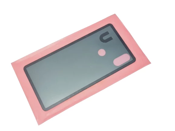 Xiaomi Mi 8SE Arka Kapak Batarya Pil Kapağı (Cam) MAVİ - Resim 2