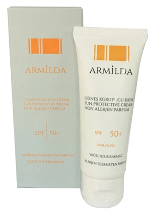 Armilda SPF 50+ Güneş Koruyucu Krem  75 ml