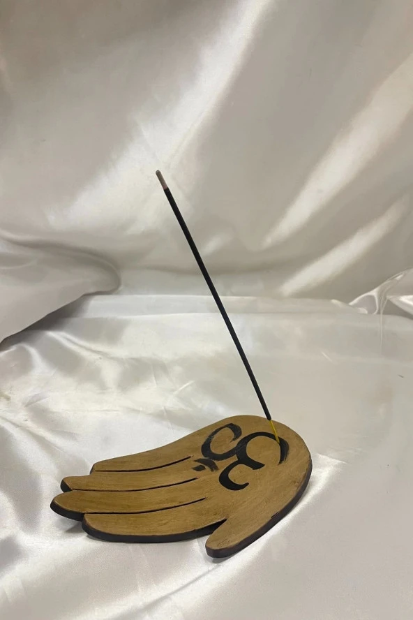 Çubuk Tütsülük El Seramik Aum Om - Resim 2