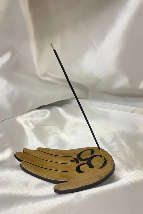 Çubuk Tütsülük El Seramik Aum Om - Resim 3