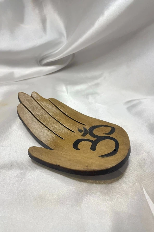 Çubuk Tütsülük El Seramik Aum Om - Resim 5