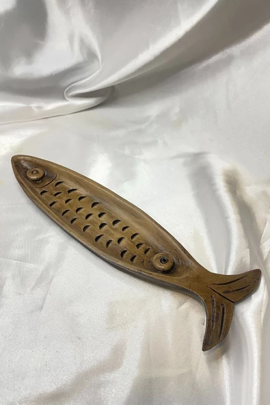 Çubuk tütsülük Seramik Balık - Resim 4