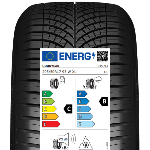 Goodyear Eagle Sport 4 Seasons 205/50 R17 93W XL 4 Mevsim Lastik - 2024 - 4