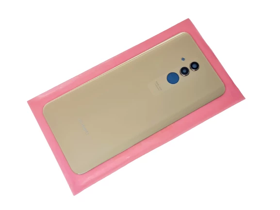 Tkgz Huawei Uyumlu Mate 20 Lite Arka Pil Batarya Kapağı (CAM KAMERA LENSİ) GOLD