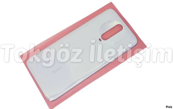 Tkgz Xiaomi Redmi K30 Arka Kapak Pil Kapağı (CAM) BEYAZ - Resim 2