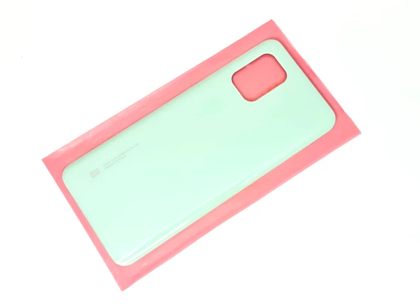 Tkgz Xiaomi Mi 10 Lite Arka Kapak Pil Kapağı (CAM) YEŞİL - Resim 2