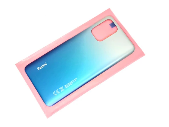 Tkgz Xiaomi Redmi Note 10S (4G) Arka Pil Batarya Kapağı MAVİ