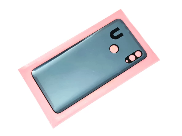 Tkgz Huawei Uyumlu Honor 10 Lite Arka Pil Batarya Kapağı GRİ - Resim 2