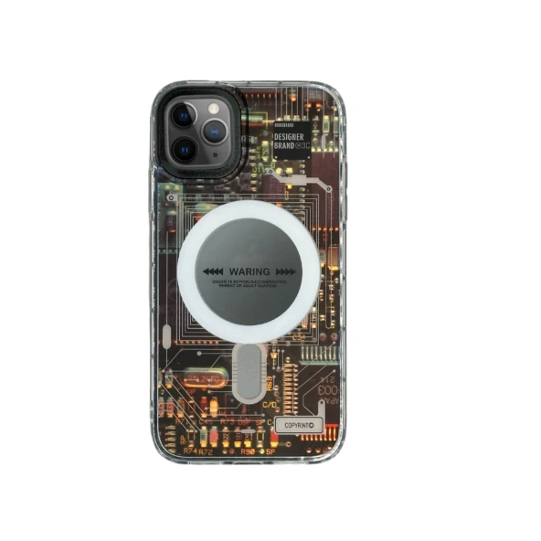 İPHONE 11 PRO TLP DESENLİ MAGSAFE CASE - Resim 4