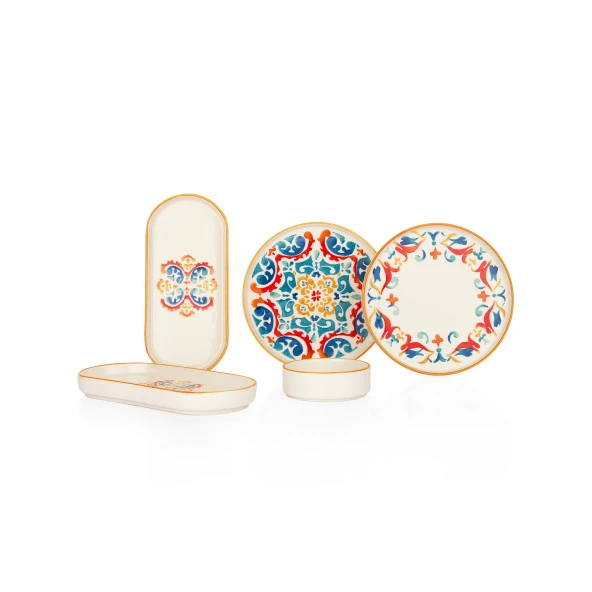 Schafer Sunny 4 Kişilik Kahvaltı Takımı 10 Parça-Hardal - 7