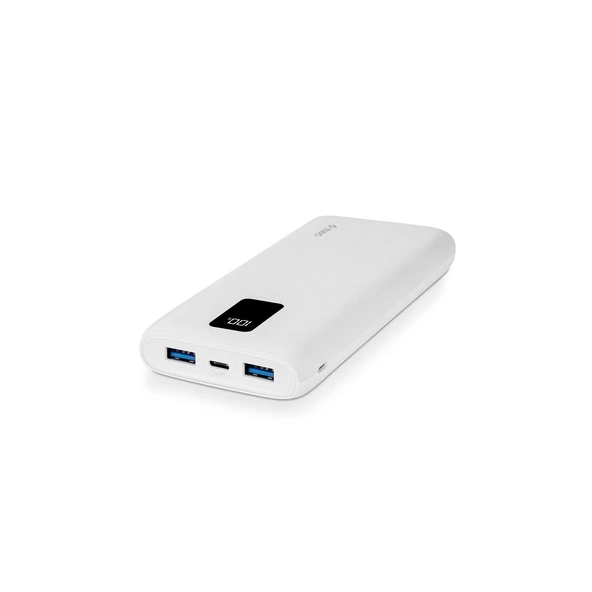 ttec PowerSlim Trio LCD 10.000mAh PD 22,5W Dahili Kablolu Taşınabilir Şarj Aleti / Powerbank - 8