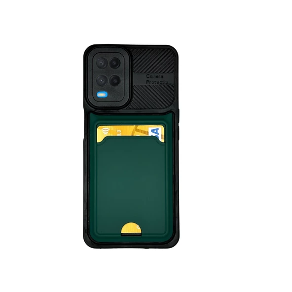 OPPO A54 TLP KARTLIKLI SİLİKON KILIF - 4