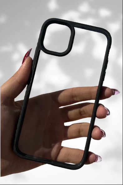İphone 11 Tlp  Kenarları Renkli Arkası Buzlu Mable Kapak - 9