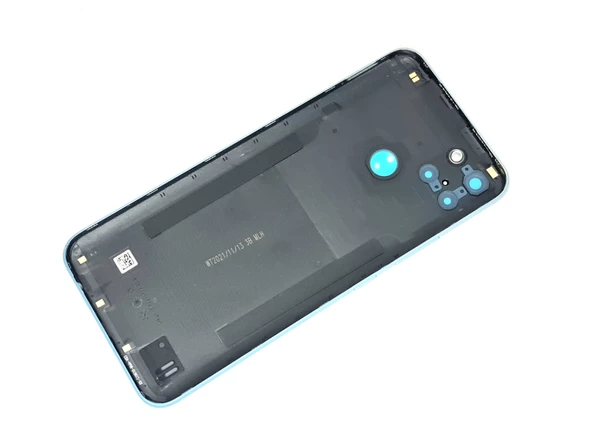Tkgz Oppo Realme C25Y Kasa Arka Pil Batarya Kapağı ACIK MAVİ - Resim 2