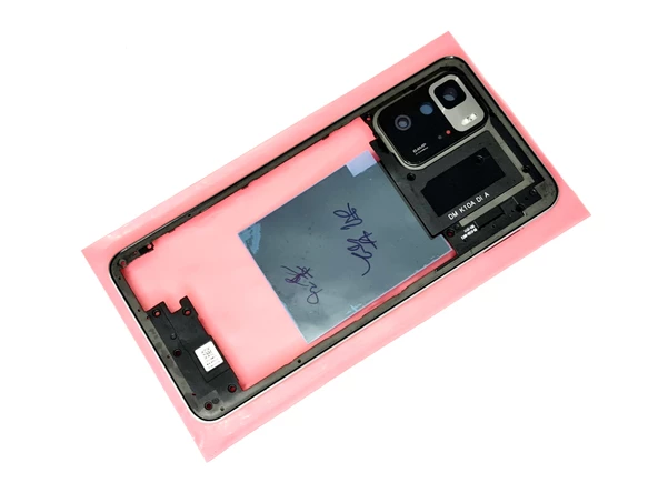Tkgz Xiaomi Redmi NOTE 10 PRO (5G) KASA Arka Pil Batarya Kapağı BEYAZ - 2