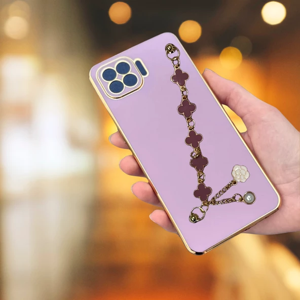 Oppo Reno 4 Lite  Elçek Şanzelize Kılıf - 11