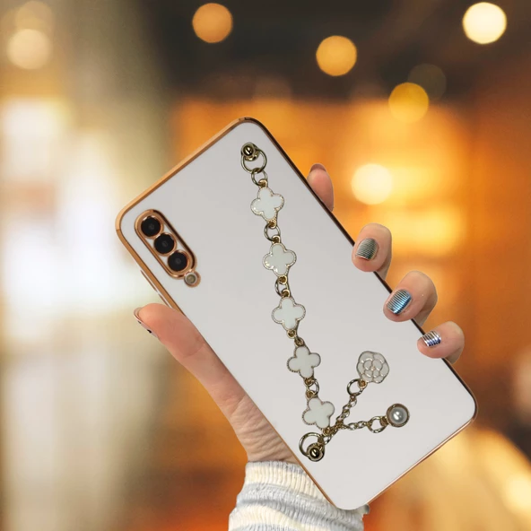 SAMSUNG A50 TLP ELÇEK ŞANZELİZE KILIF - 5