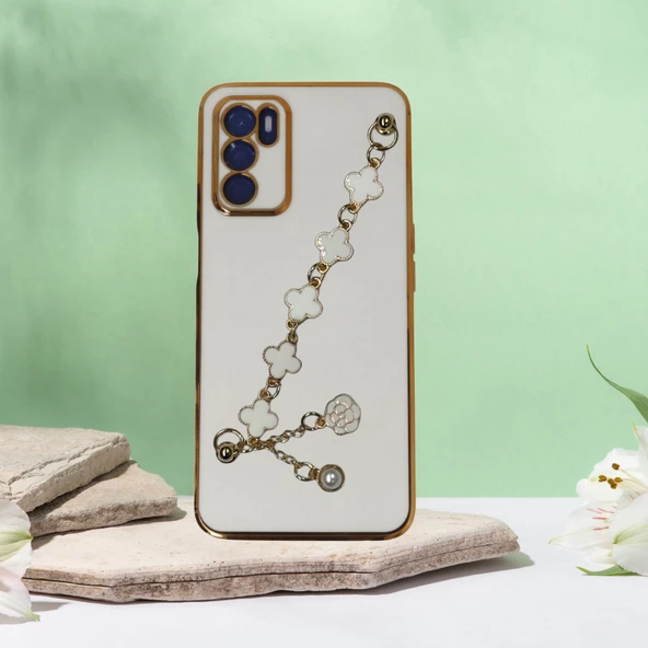 OPPO A55 TLP ELÇEK ŞANZELİZE KILIF - 5