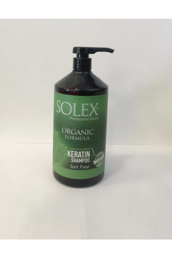 SOLEX ŞAMPUAN MENTOL FERAHLIĞI KERATİNLİ TUZSUZ-1000ML TÜM SAÇ