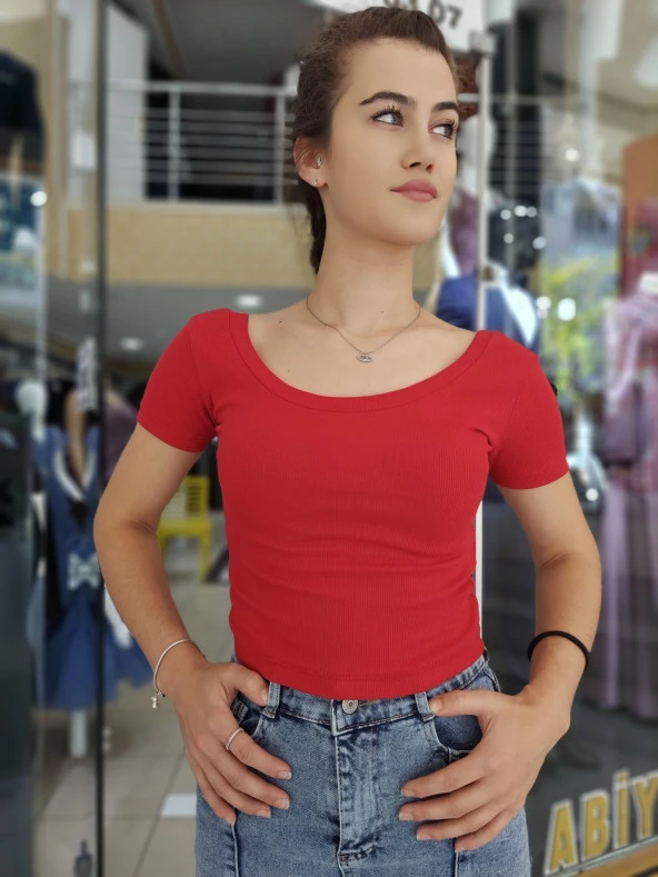 3029 Havuz Yaka Kaş Korse Body - 4