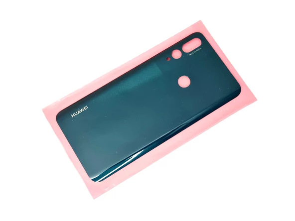 Tkgz Huawei Uyumlu Y9 Prime 2019 Arka Pil Batarya Kapağı Yeşil